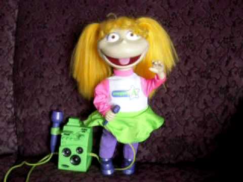 rugrats angelica doll talking toys sing swing karaoke
