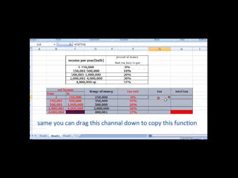 how to determine tax bracket