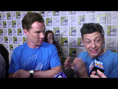 Andy Serkis - Benedict Cumberbatch and Andy Serkis talk about the upcoming 'The Hobbit: Battle of Five Armies' at Comic Con 2014.