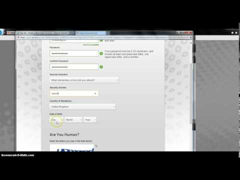 how to create origin account