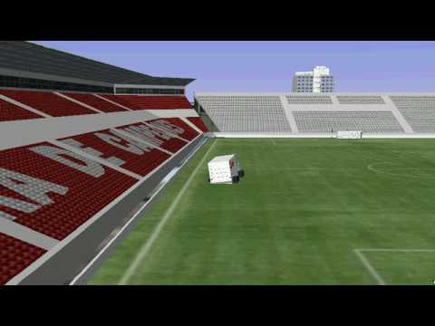 Paseo virtual por el estadio Tierra de Campeones