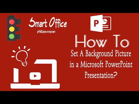 how to set picture as background