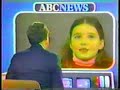 Samantha Smith, is interviewed on Nightline by Ted Koppel on