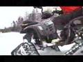 6x6 atv in deep snow