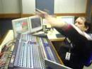 Eliseu dj gravando o Zaralho da 98 FM....