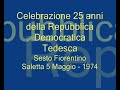25 anni della Repubblica Democratica Tedesca