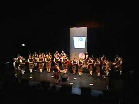 lothian and borders police pipe band concert in larne 1