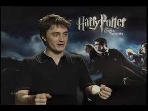 DANIEL RADCLIFFE KISSES AND CRIES IN ...