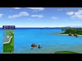 Golden Tee Great Shot on Tahiti Cove!