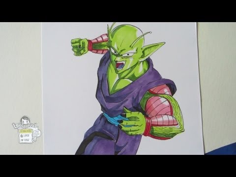 how to draw piccolo from dragon ball z