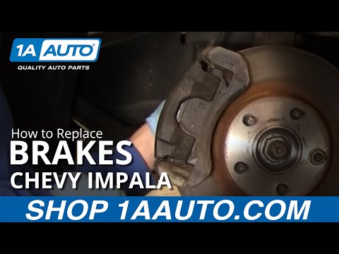 How To Install Repair Replace Front Disc Brakes Chevy Impala 00-05 1AAuto.com