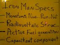 Iron Man Specifications Iron Man Specifications