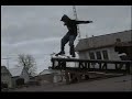 Justin Sauve- kickflip off 4 foot tall launch ramp