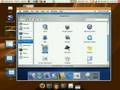 OS X 10.3 running on Ubuntu 7.10 using PearPC 0.4