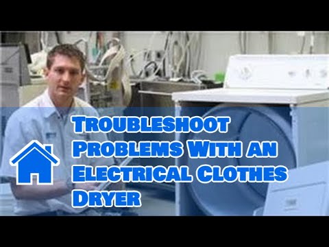 how to troubleshoot clothes dryer