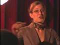 Blonde Hostess & Funny Asian Man on Stage