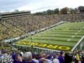 Washington Huskies Invade Autzen Stadium filmed by RawTeams.com