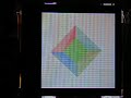 Full colour rotating Solid 3D cube on Pic Micro Full colour rotating Solid 3D cube on Pic Micro