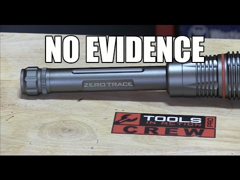 Zero Trace Led Flashlight Model Tl1kpz Tools In Action Power Tool Reviews