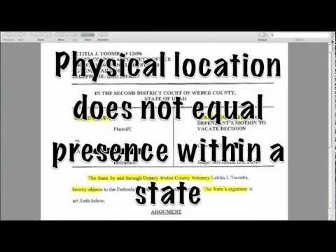 how to prove legal presence