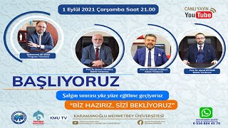 SALGIN SONRASI YÜZYÜZE EĞİTİM ÖZEL YAYINI