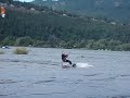 Kevin kiteboarding at Event Site in Hood River, June 25th 2010 - 06-26