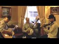Irish Music band in The Castle Hotel, Dublin.