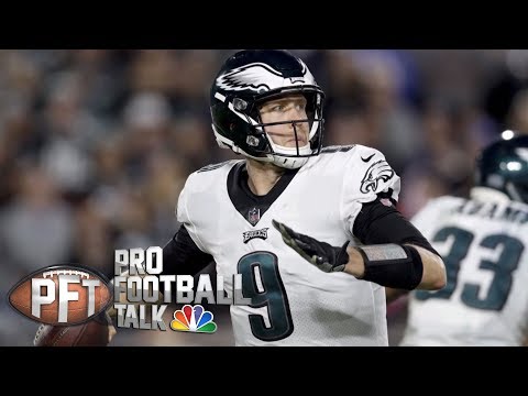 Video: Nick Foles, not Carson Wentz, dangerous in postseason for Eagles | Pro Football Talk | NBC Sports