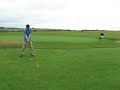 Joe First Tee Shot Nefyn 2007