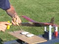 Rubber band airplane