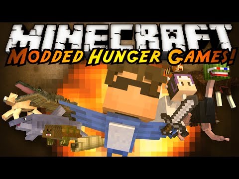 Minecraft MODDED HUNGER GAMES : MORPH MOD!