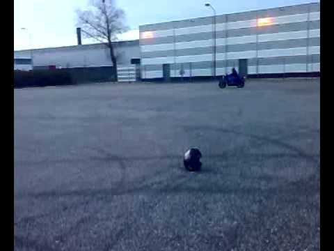 Eerste motorrijles Patricia