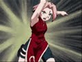 Sakura is a fighter