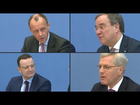 CDU: Merz, Röttgen und Laschet mit Spahn bewerben sich