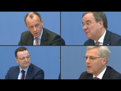 CDU: Merz, Rttgen und Laschet mit Spahn bewerben sich