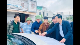 Chủ tịch UBND thành phố Phạm Tuấn Đạt kiểm tra các dự án trên địa bàn