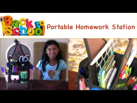 how to organize homework