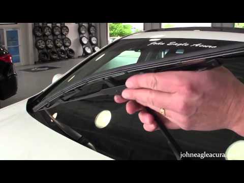 How to- Change your wiper blades – John Eagle Acura