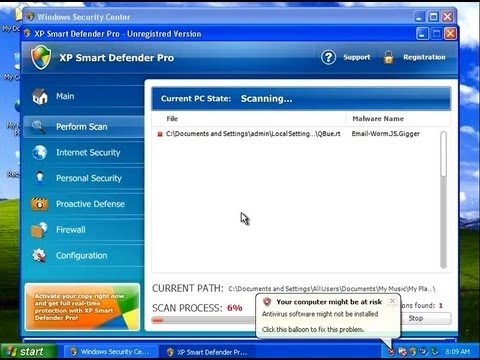 how to remove the s.m.a.r.t virus