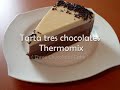 Tarta tres chocolates - Recetas para Thermomix TM31
