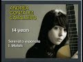 ANDREA GONZÁLEZ. Serenata española (J. Malats)