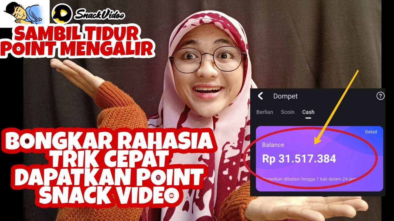 Bongkar! Rahasia CEPAT dapatkan KOIN banyak di SNACK VIDEO