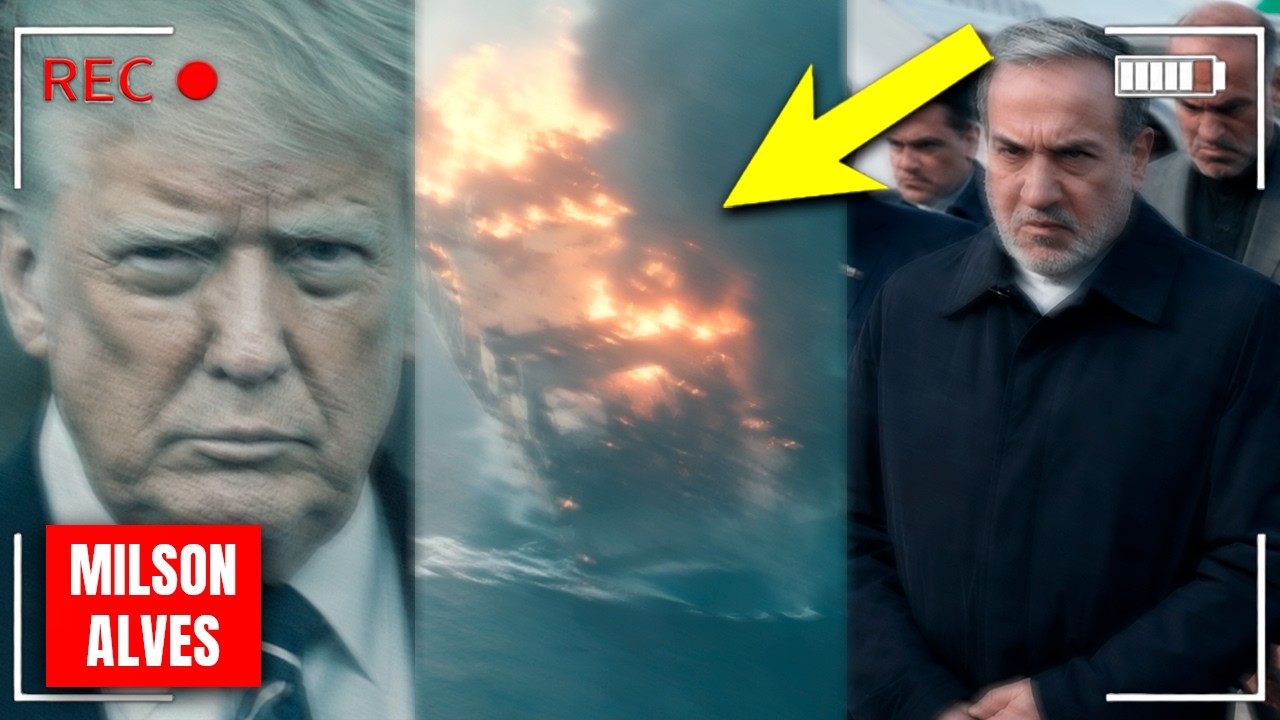 Trump PREPARA TROCO enquanto IRÃ ATACA NAVIO!!