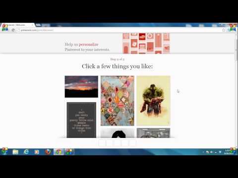how to make a pinterest account