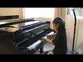 Hannah plays Bach Three Parts Invention No. 10