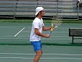 Richard Gasquet in training (Volley)