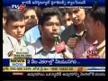 Bharath Institute Students Supports TV5 Save Power Rally
