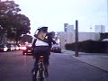 Covert Video shown by bike