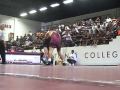 Mt SAC College Wrestling Duels 2009 - Santa Ana College vs Victor Valley College: 197 Pounds