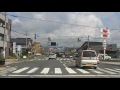 兵庫県豊岡市の中陰交差点から宮島交差点までの道のり。豊岡バイパスを通ります。